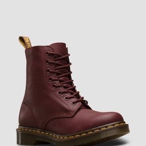 Dr. Martens 1460 Pascal Shiraz Buttero Red Boots